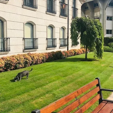 דירה Apartamento Centrico, Cerca De La Playa En א-קורוניה